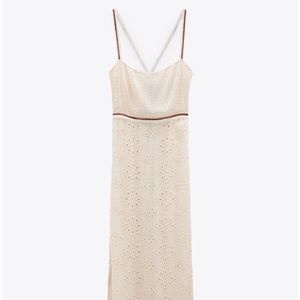 Limited edition embroiled zara dress